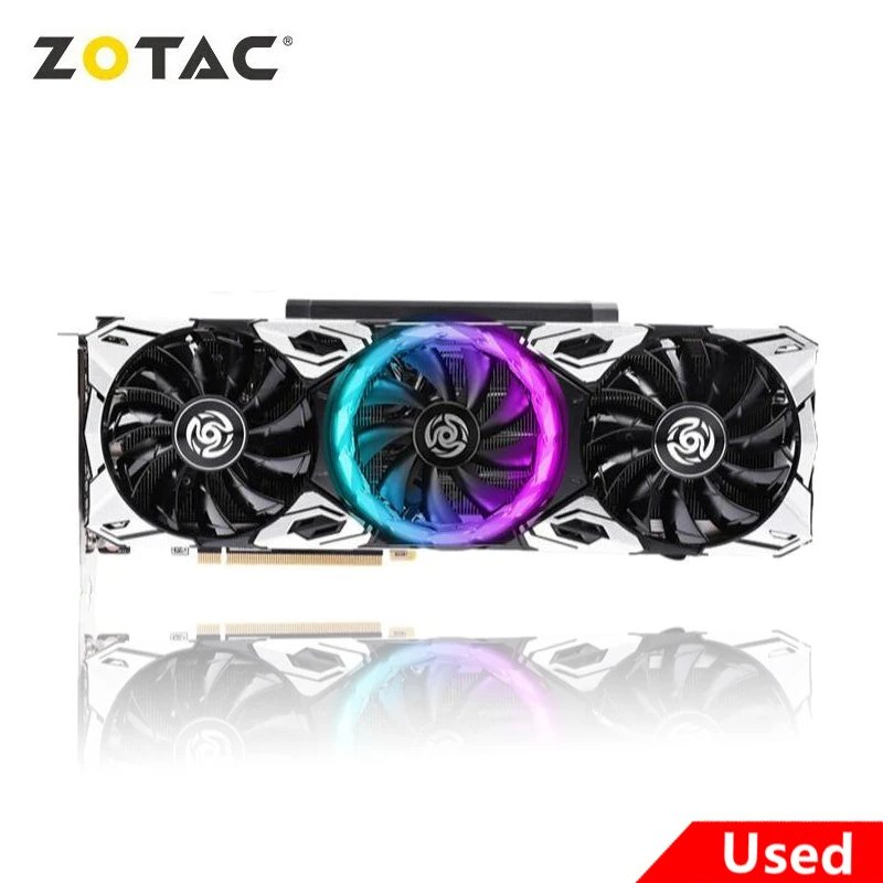 2024 Used ZOTAC GeForce RTX 3070-8GD6 X-GAMING GDDR6 256bit GPU