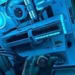 USED 2024 For ASUS ROG STRIX GeForce RTX 4080 White Video Card photo review