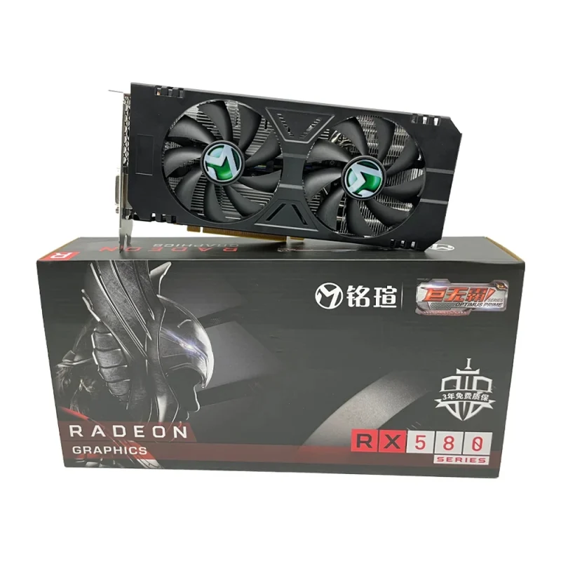 USED Graphics Cards AMD Radeon RX580 2048SP 8G GDDR5 256bit
