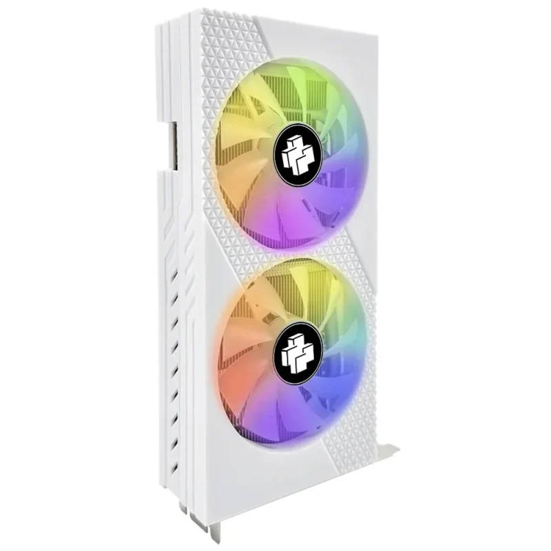 USED MOUGOL AMD Radeon RX580 8G White RGB Graphics Card GDDR5 Memory