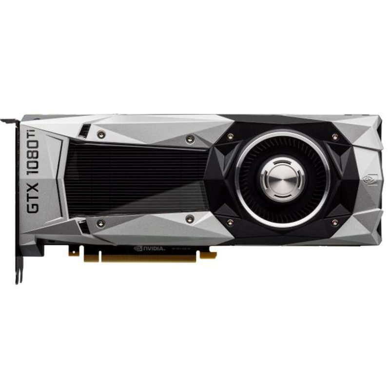 USED NVIDIA GeForce GTX 1080 TI Founders Edition 11GB GDDR5X Graphic Card.